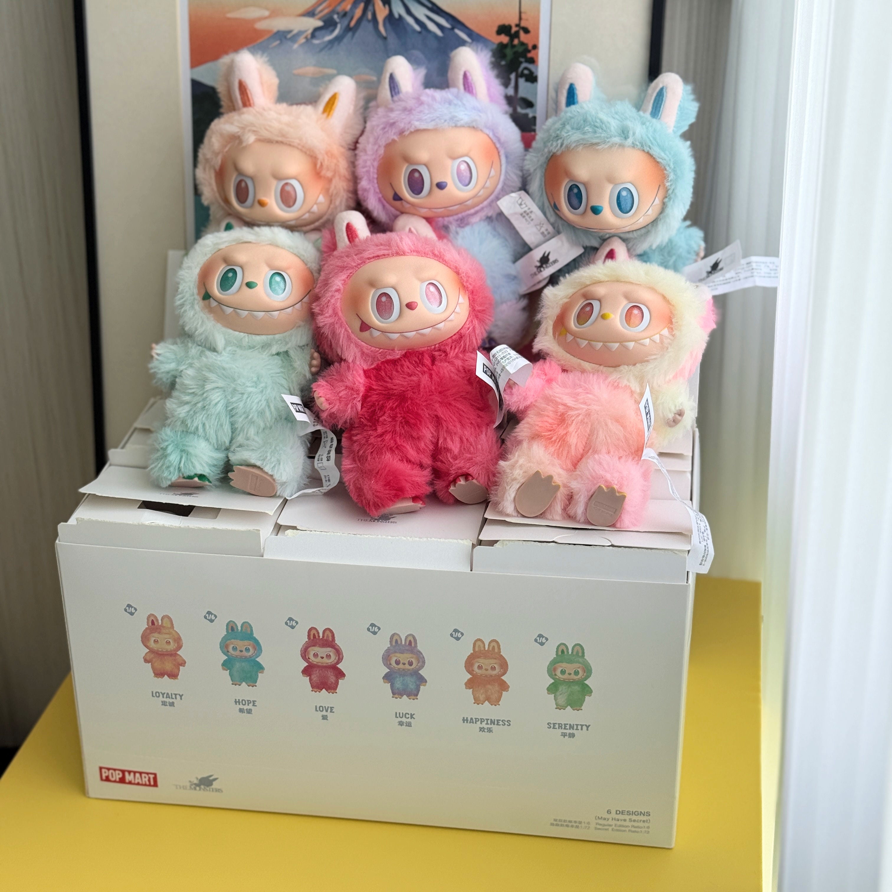 BUY 1 GET 1 FREE Pop Mart Labubu The Monsters Tasty Macarons Vinyl Face Sealed Case Pack of 6